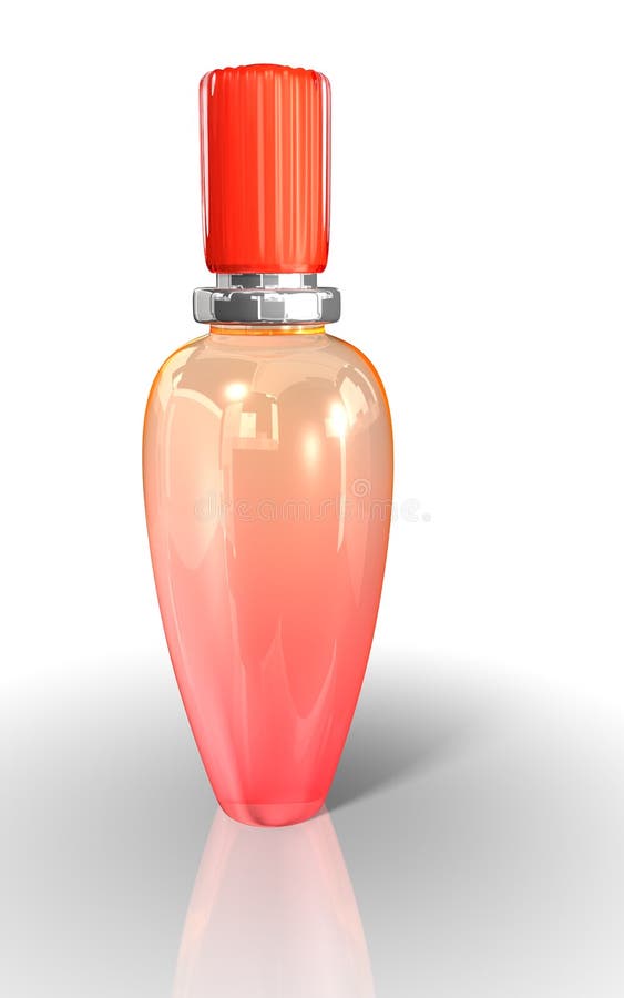 Recipiente cosmético ilustração do vetor