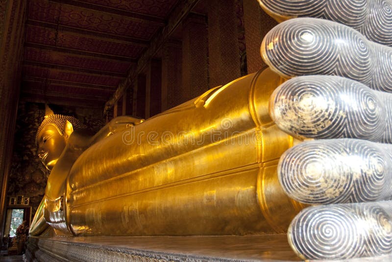 Reclining Buddha Golden_Wat Arun