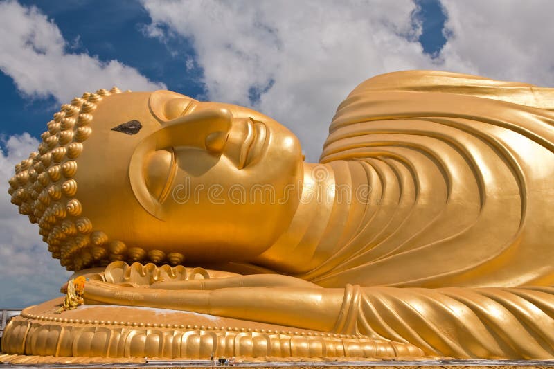 Reclining Buddha statue, Thailand