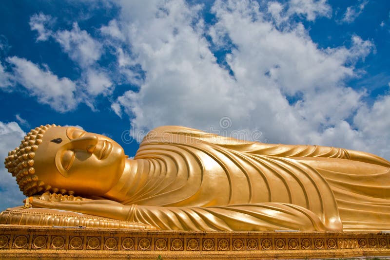 Reclining Buddha statue, Thailand