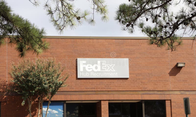 Reclutamiento del eje de Fedex fotos de archivo Reclutamiento del eje de Fedex fotos de archivo