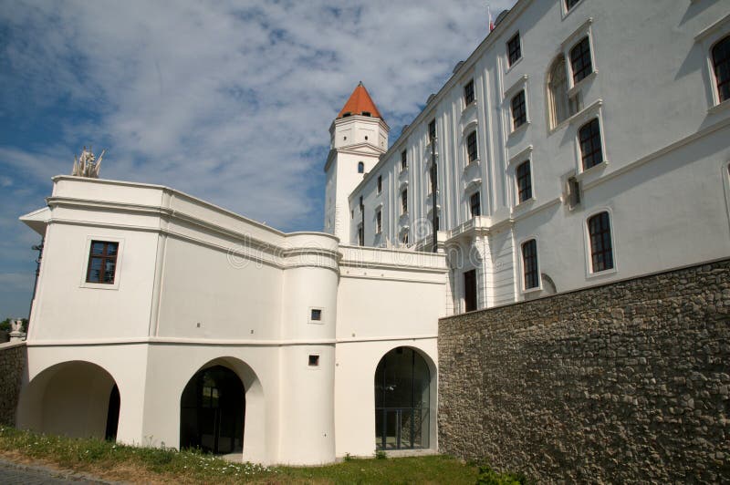 Reconstructed Bratislava Castle - Slovakia