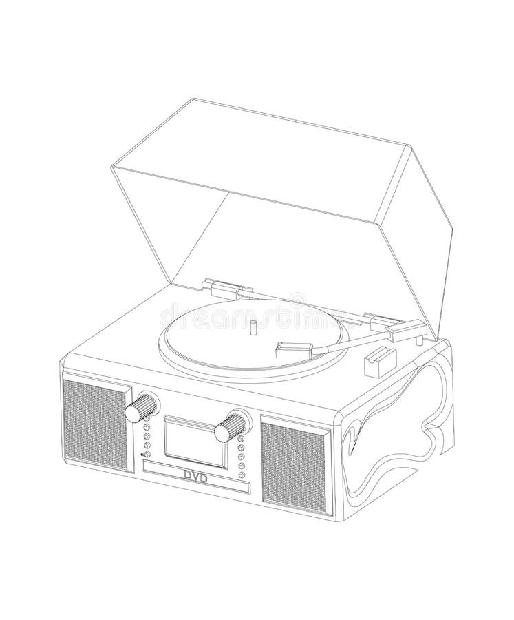 Record Player Stock Illustrations – 25,224 Record Player Stock ...