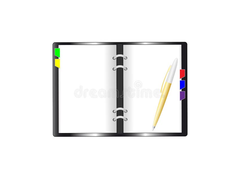 Recorde o livro ilustração do vetor. Ilustração de incorporado 13589646