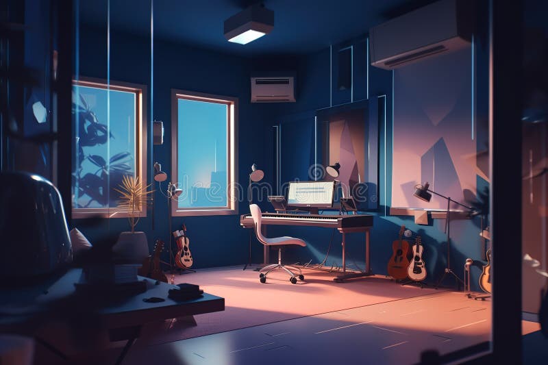 High Recording Studio Tech Stock Illustrations 54 High Recording