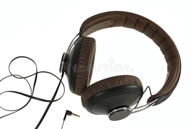 Recording Studio Headphones Stock Image Image of listening, headdress