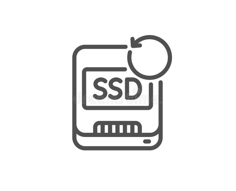 Sign data. Значок SSD. Иконка Backup restore. Символ резервного копирования. Знак Дата производства в векторе.