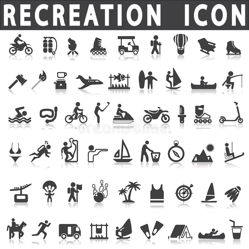 Recreation icons