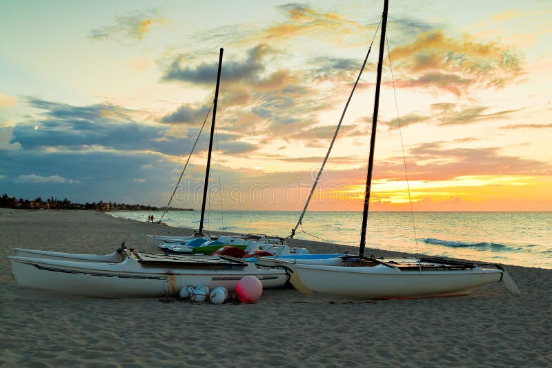 Recreational Renting Boats in a Tropical Beach Stock Photo Image of