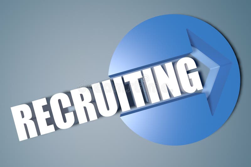 Recruiting stock illustration. Illustration of employee - 46489734