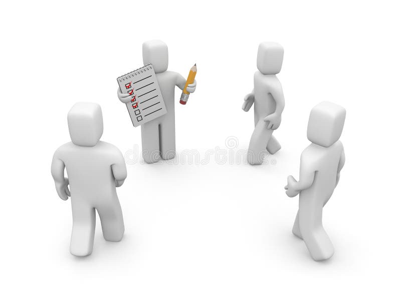 Recruitment royalty free illustration