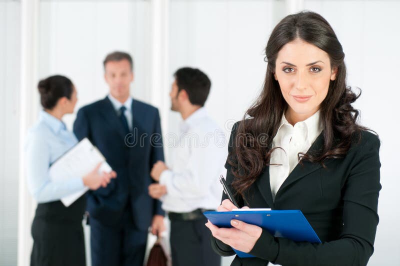 Recrutement d'entrevue d'emploi image libre de droits Recrutement d'entrevue d'emploi image libre de droits