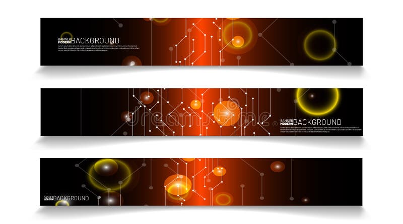 Rectangular banner background vector. geometric shape design vector illustration