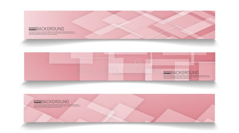 Rectangular banner background vector. geometric shape design vector illustration