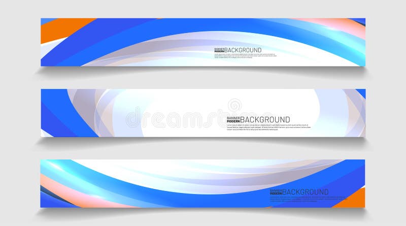 Rectangular banner background vector. geometric shape design royalty free illustration