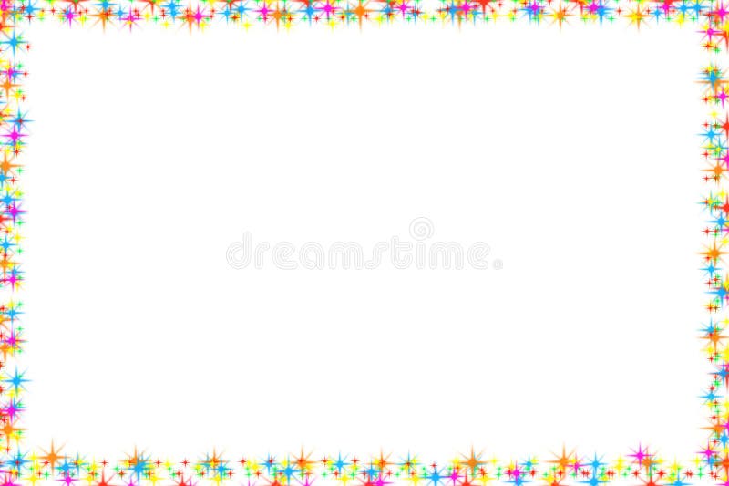 Rectangular banner frames, borders, painted on transparent background. royalty free illustration