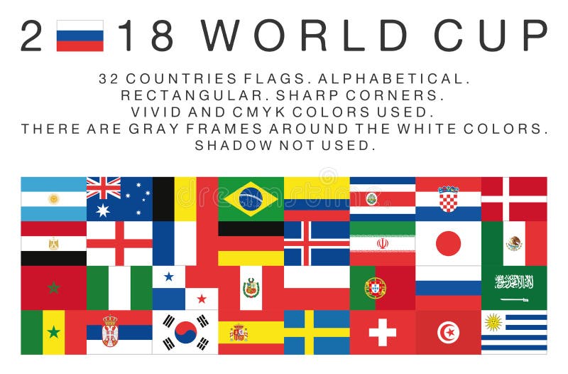 Find the 2018 FIFA World Cup Flags Quiz - By Tr4pD00r
