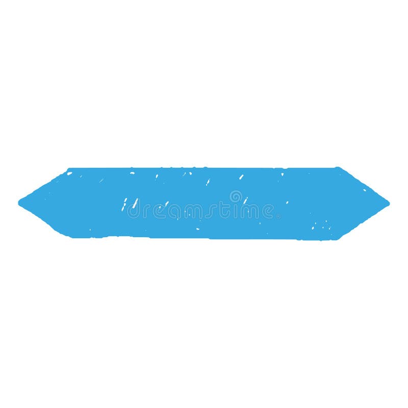 Rectangular hand-drawn frame filled with blue pencil with symmetrical sharp edges. vector illustration