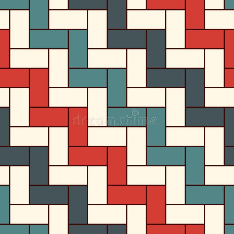 Hexagons Wallpaper 4K, Red blocks, Patterns