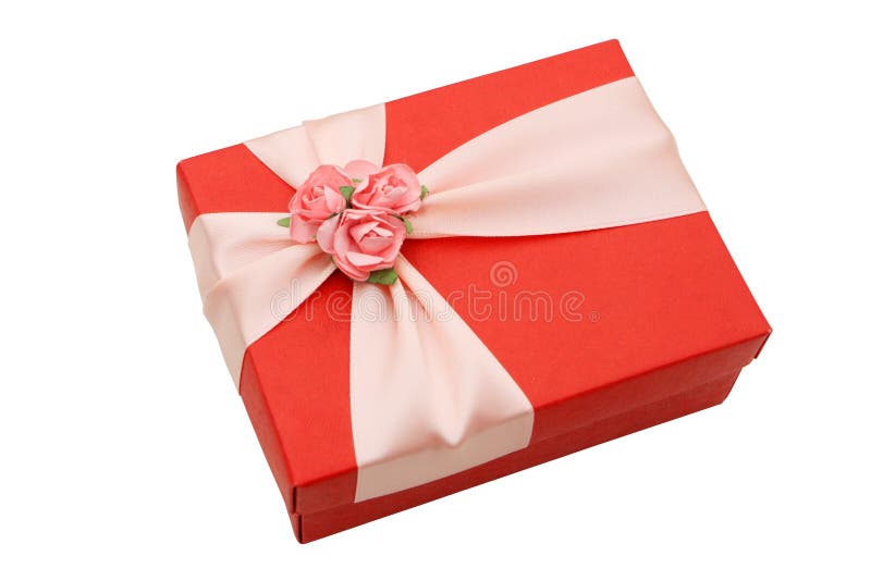 Rectángulo de regalo fotografía de archivo Rectángulo de regalo fotografía de archivo