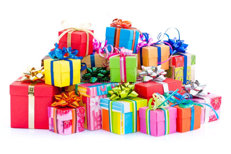 Rectángulo de regalos colorido imagen de archivo libre de regalías Rectángulo de regalos colorido imagen de archivo libre de regalías