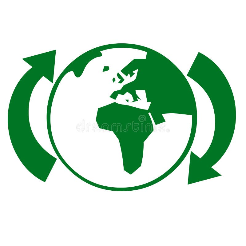 Recycle arrows vector illustration