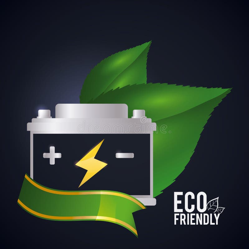 Battery design. Logo Design for the Battery. Battery Recycling illustrations. Wordmark Design for Battery.