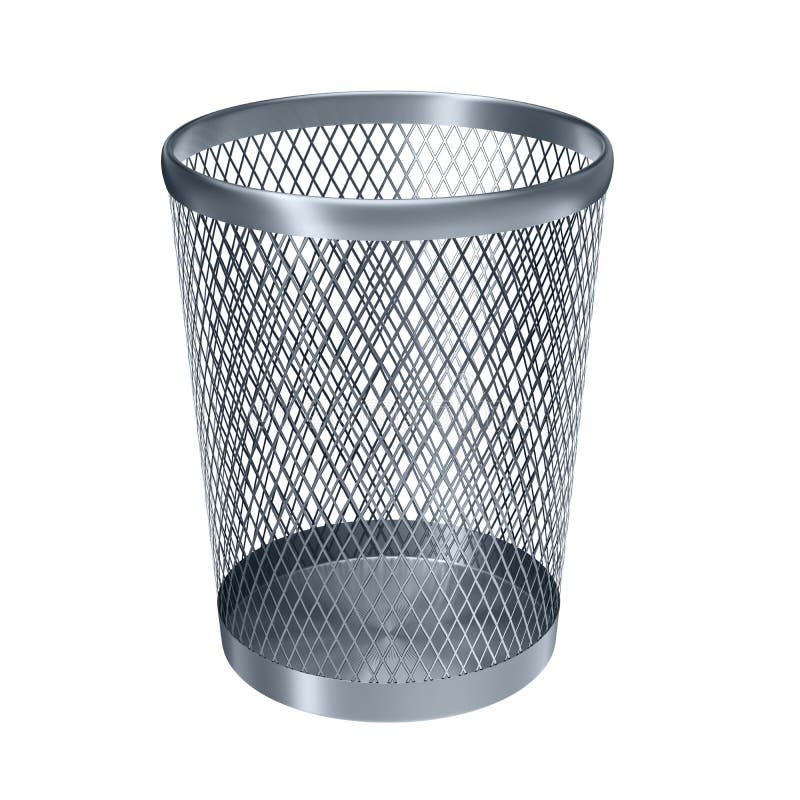 Recycle bin empty royalty free illustration Recycle bin empty royalty free illustration