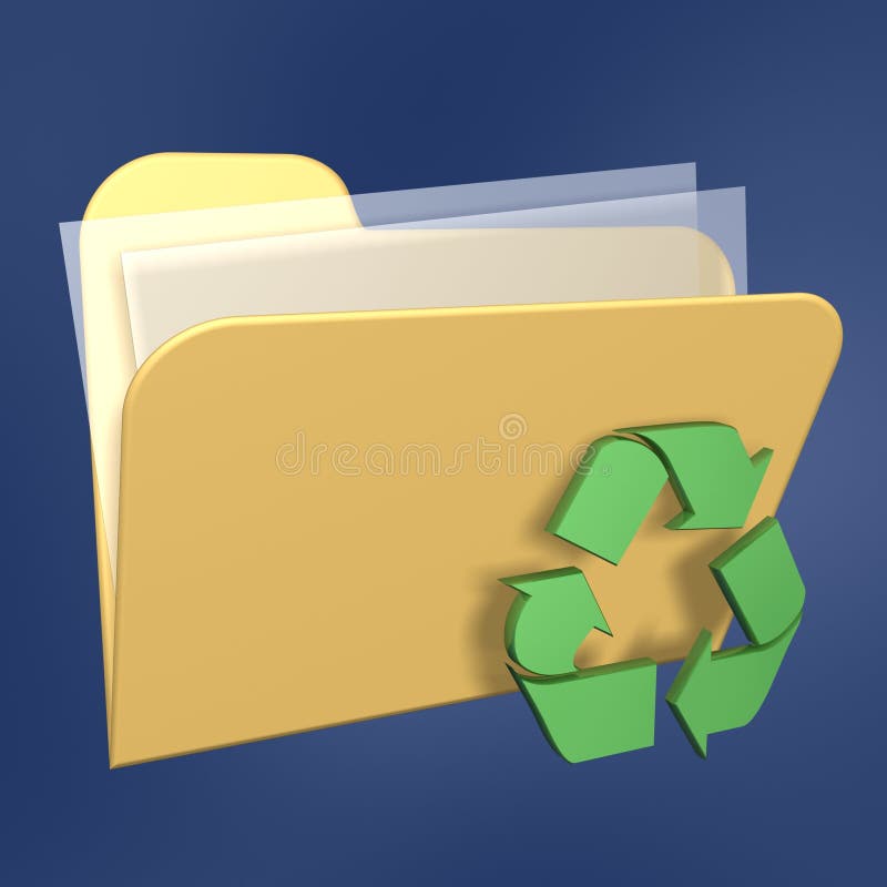 Recycle files folder