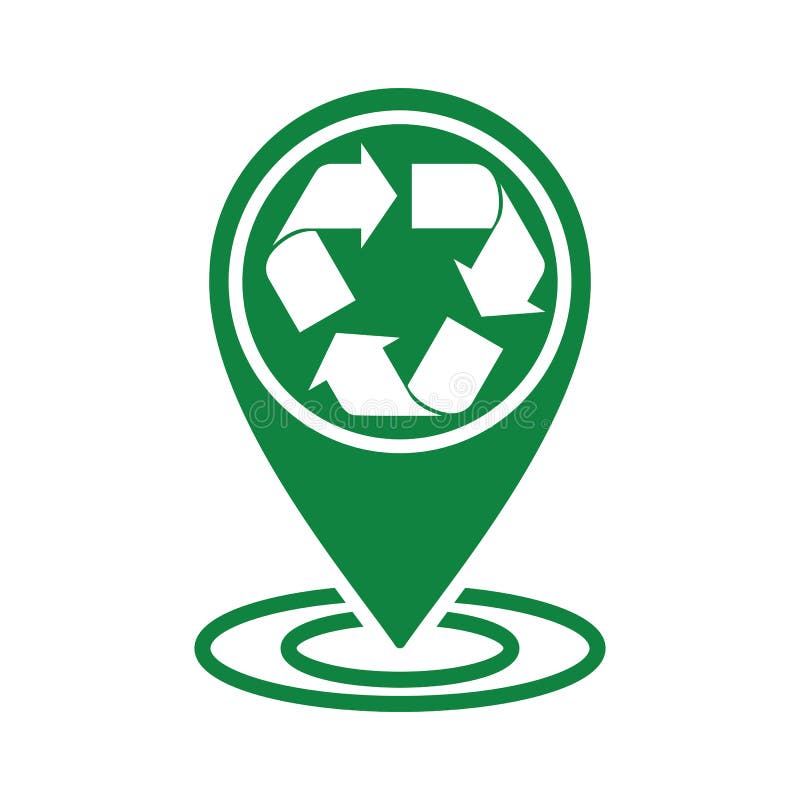 Recycle Logo Pin