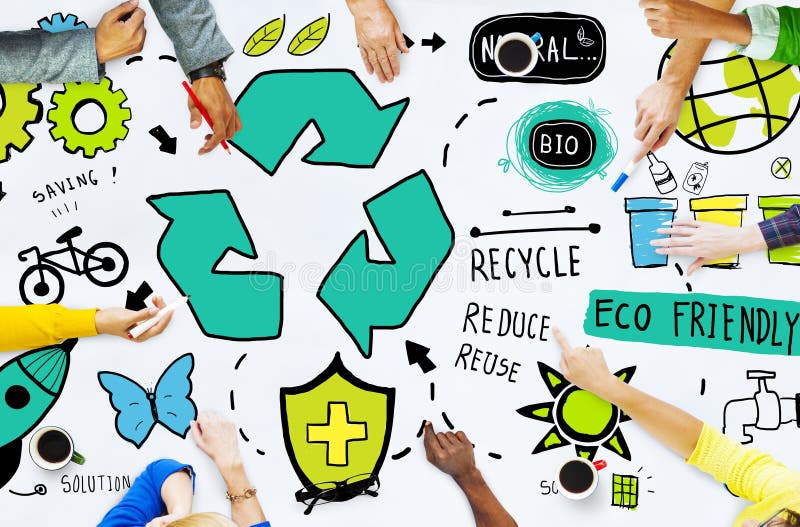 Recycle Reuse Reduce Bio Eco Friendly Environment Concept