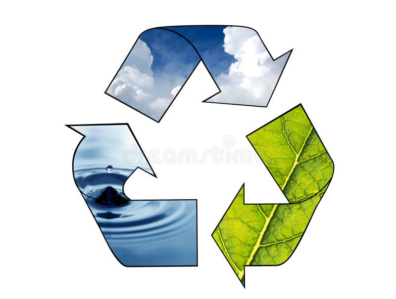 Recycle Symbol stock illustration