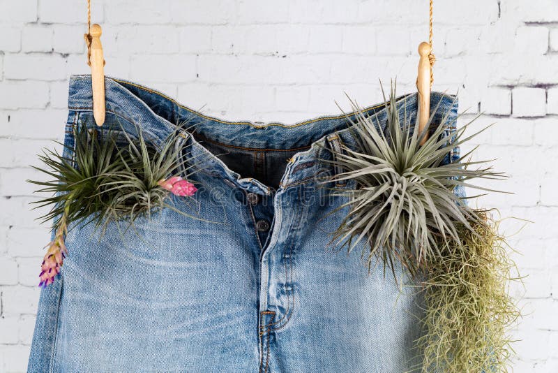 Recycle your Denim jeans concept close-up royalty free stock photography Recycle your Denim jeans concept close-up royalty free stock photography