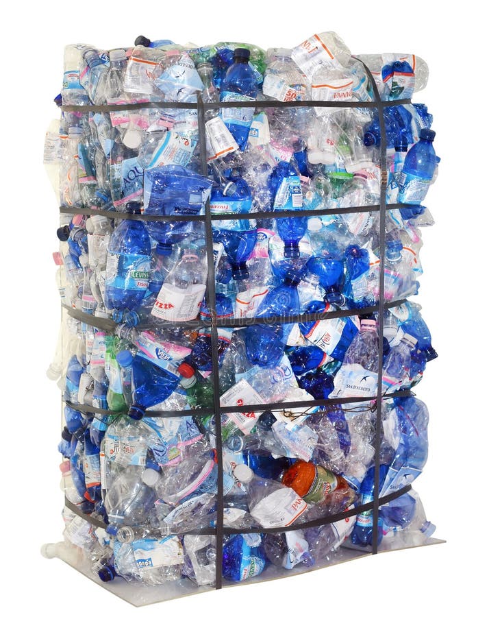 Plastic Bottles In Recycling Container Editorial Photo Image of