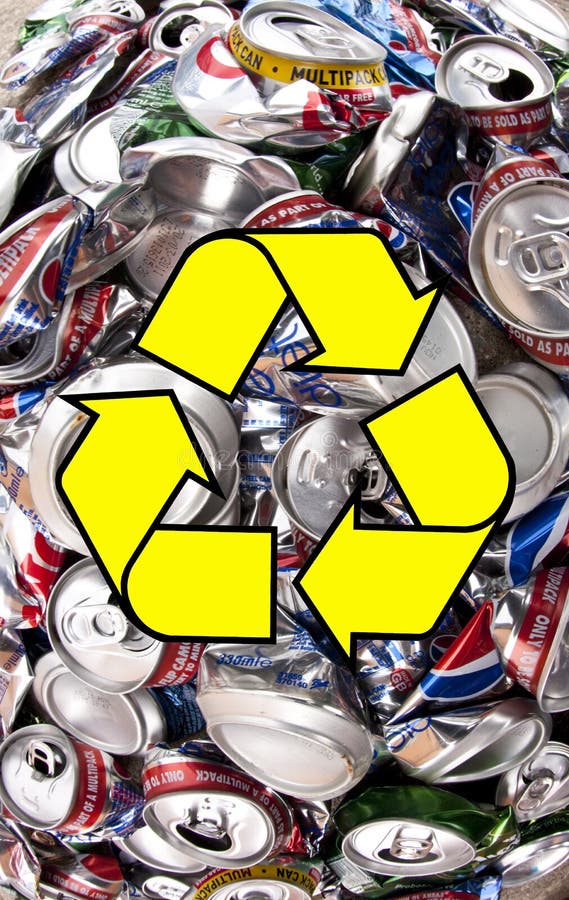 Recycling Aluminum Drinks Cans Editorial Stock Photo Image of reuse, aluminum 17723963