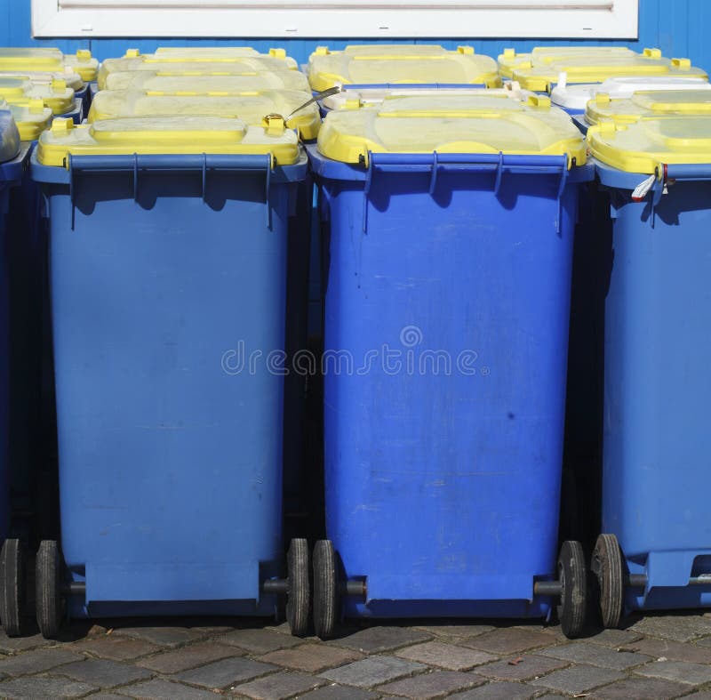 Recycling Bins, Bremen, Germany Stock Photo Image of germany, europe