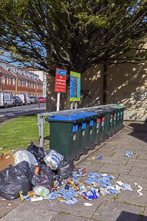 Recycling Centre editorial stock photo. Image of recycling 276455708