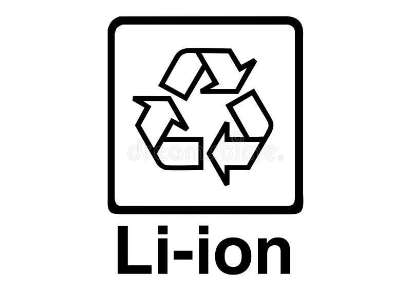 Recycling Li-ion Logo Japan state