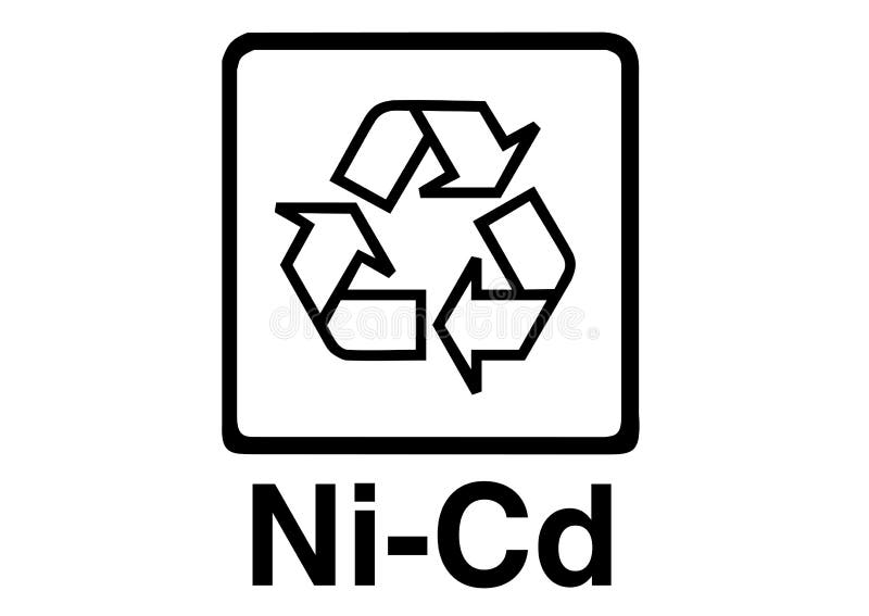 Recycling NI-CD Logo Japan state