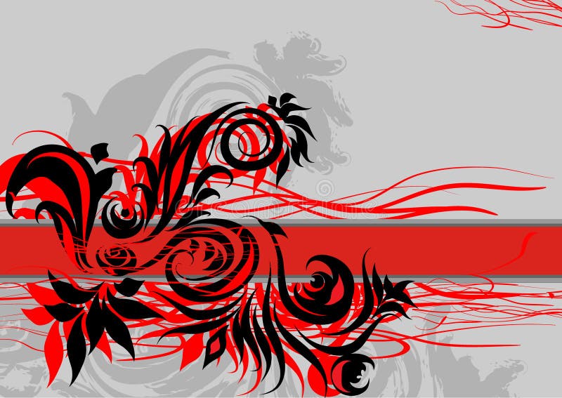 Red abstract background /EPS royalty free illustration