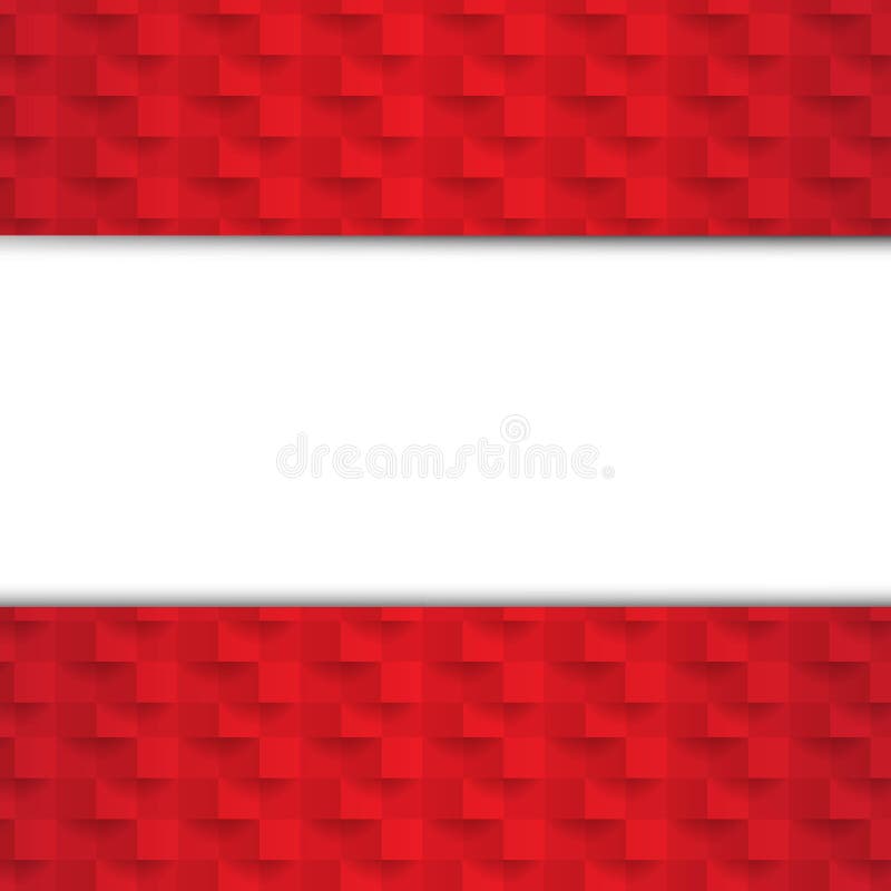 Red Abstract Background With Paper Texture stock illustration