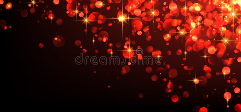 Red abstract luminous background. royalty free illustration