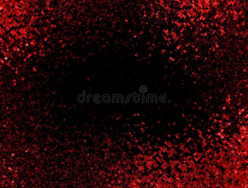 An abstract mosaic border / frame with a pattern of little red squares against black background. Can be used as a wallpaper. An abstract mosaic border / frame with a pattern of little red squares against black background. Can be used as a wallpaper.