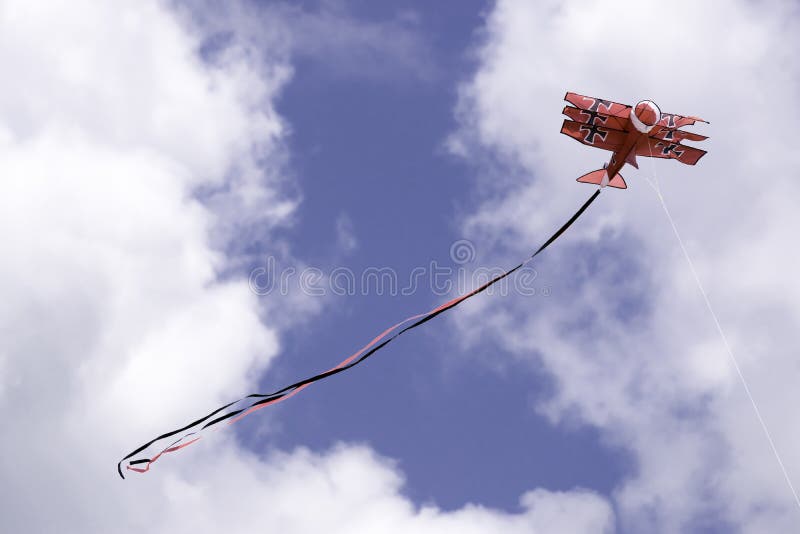 Airplane kite stock image. Image of happy, plane, object 45612989