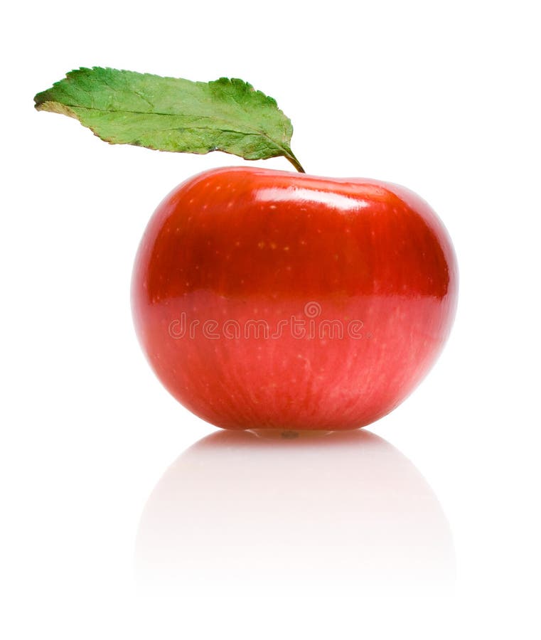 Rotten and Fresh Apple Isolated Stock Image Image of fruit, metaphor