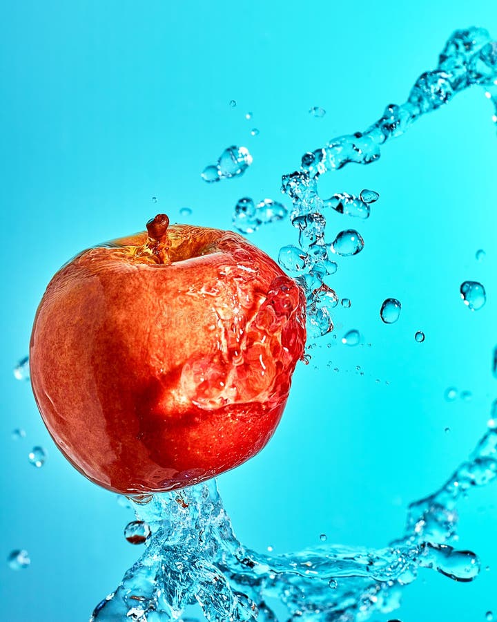 Apple Fruit Drop Water Stock Photos - Download 9,702 Royalty Free Photos