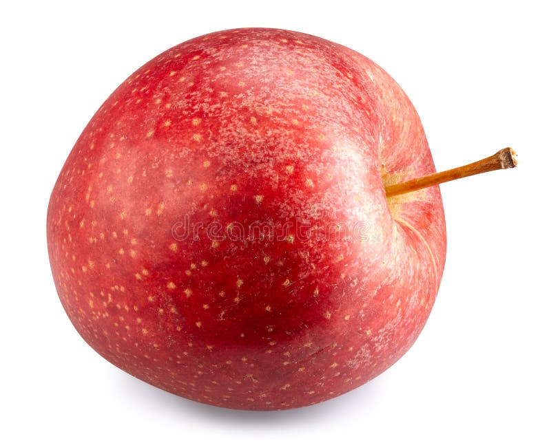 Red apple on white stock photo. Image of ripe, nature 131018624