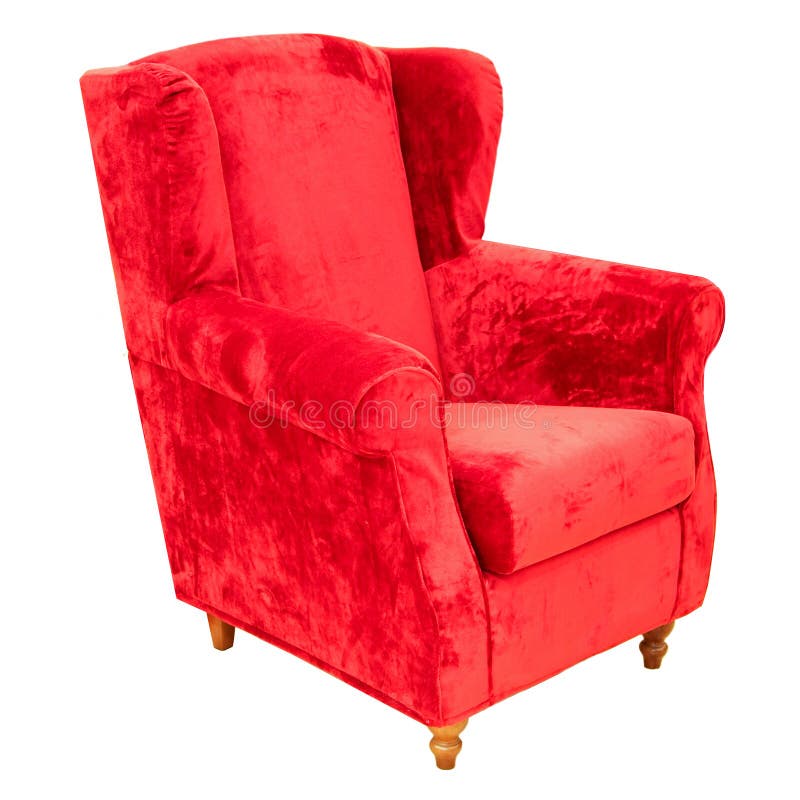 Red armchair