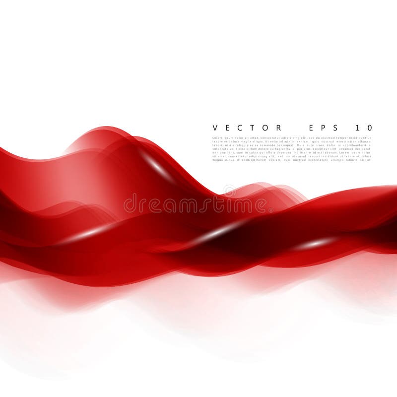 Red background curve. stock vector. Illustration of design - 63689428
