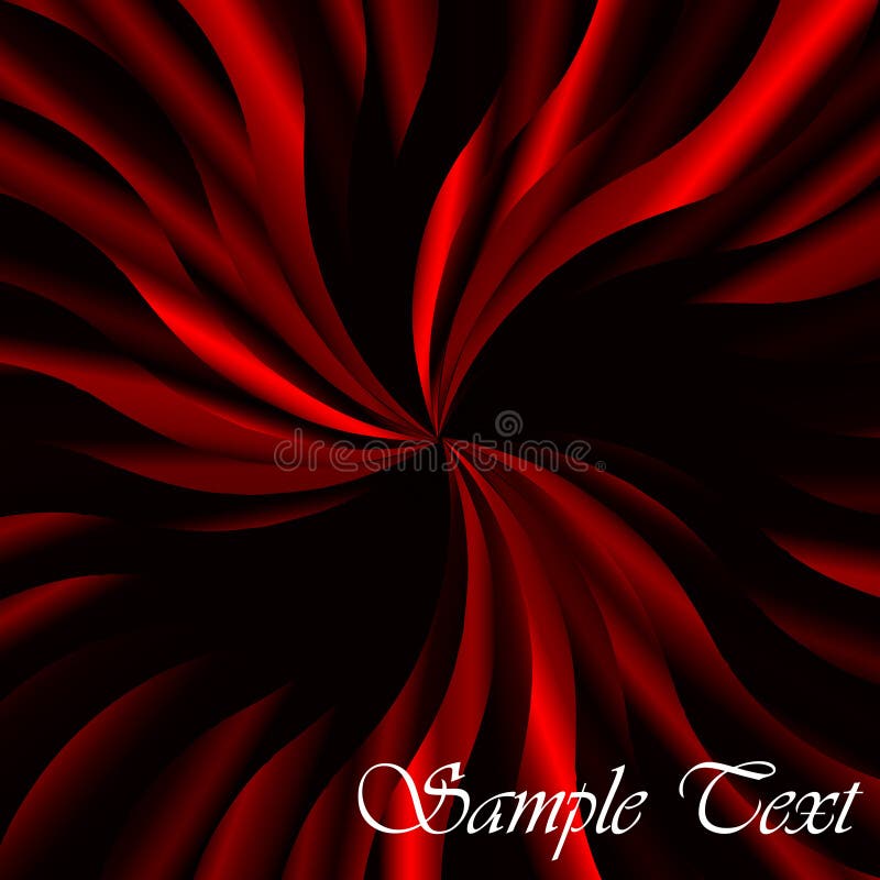 Red background with shiny material